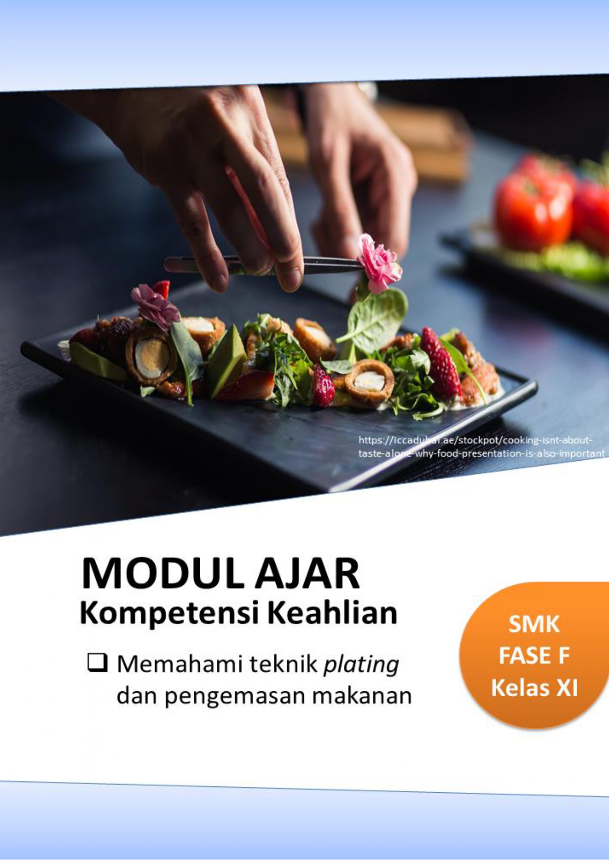 Memahami Teknik Plating Dan Pengemasan Makanan Download Modul Ajar